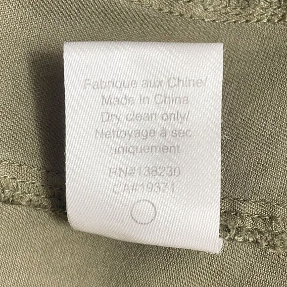 Pam & Gela x Revolve Snap Leg Cargo Crop Jogger Pants in Army Green Size P |  XS - Picture 11 of 13